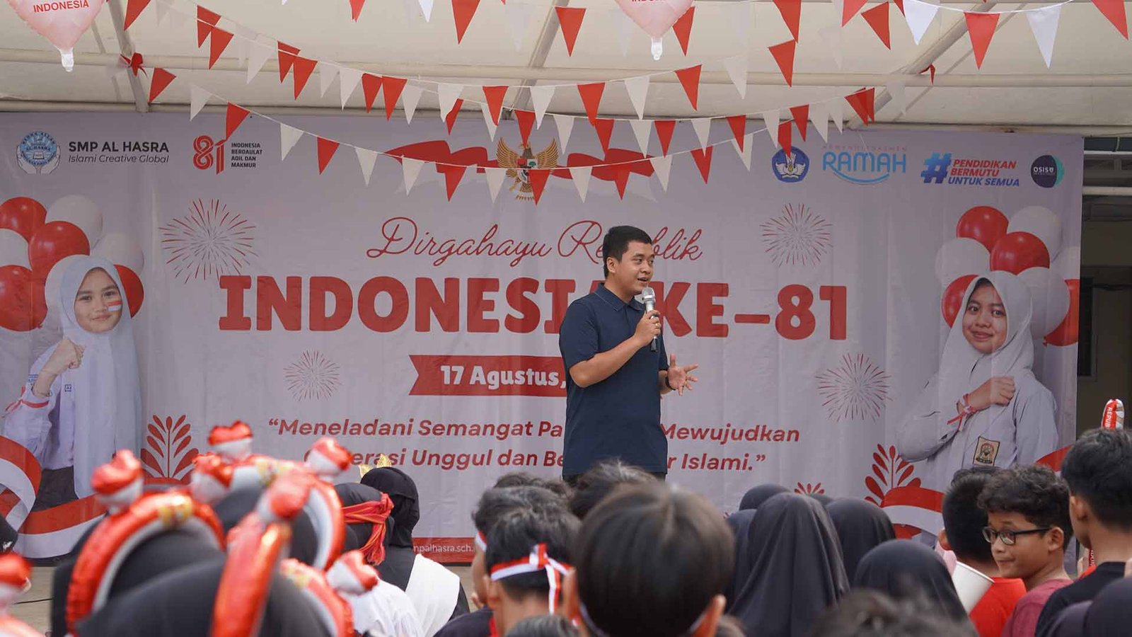 Semarak HUT RI ke-81, SMP Al Hasra Gelar Beragam Lomba Penuh Kreativitas dan Kebersamaan