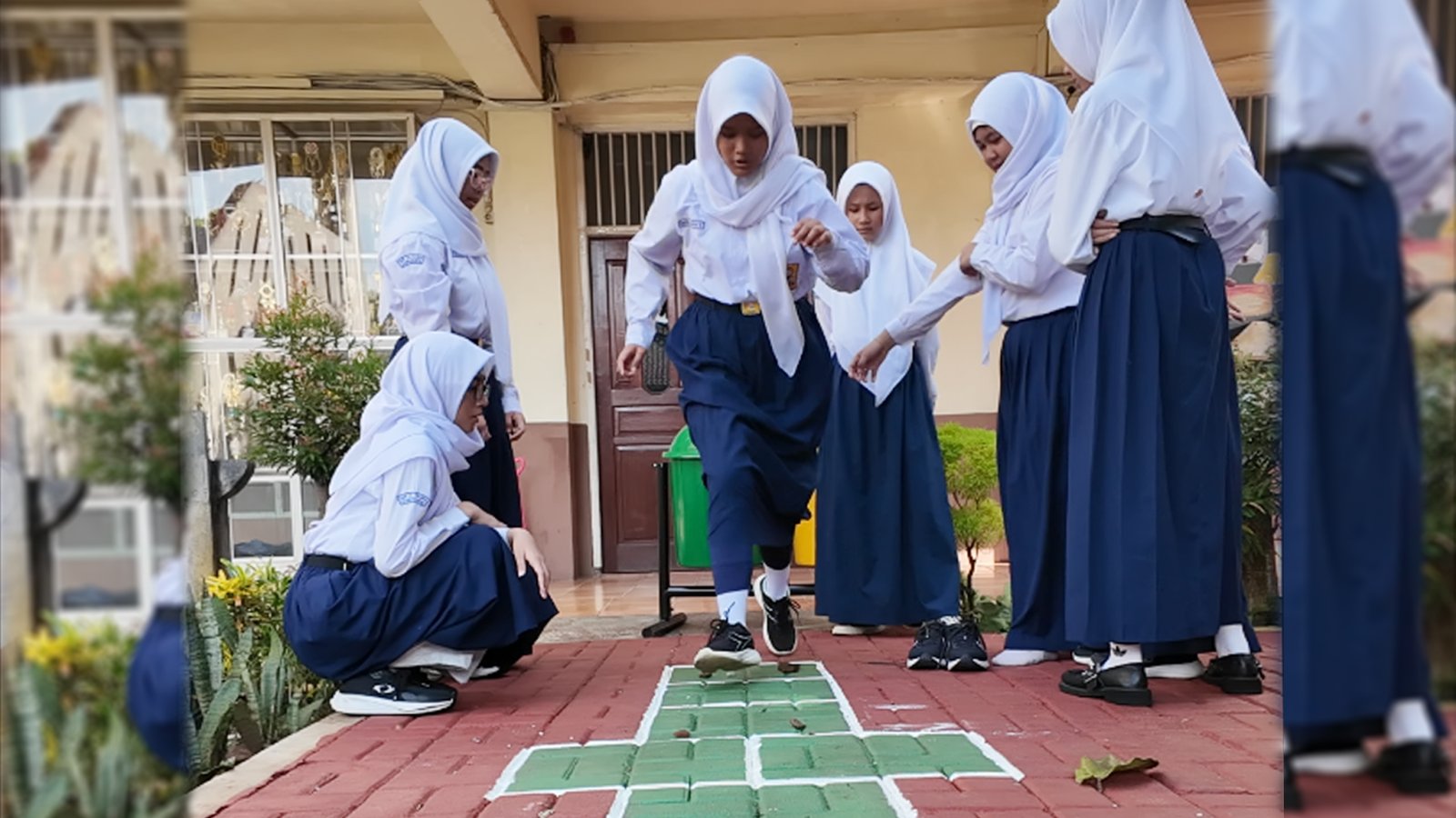 Serunya Belajar Pendidikan Pancasila Lewat Permainan Tradisional di SMP Al Hasra