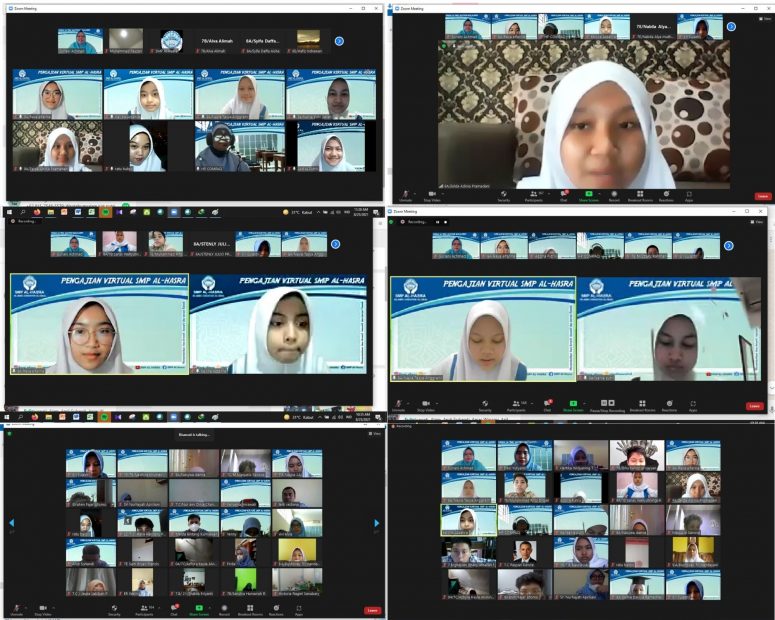 Pengajian Virtual Kelas 9A SMP Al Hasra